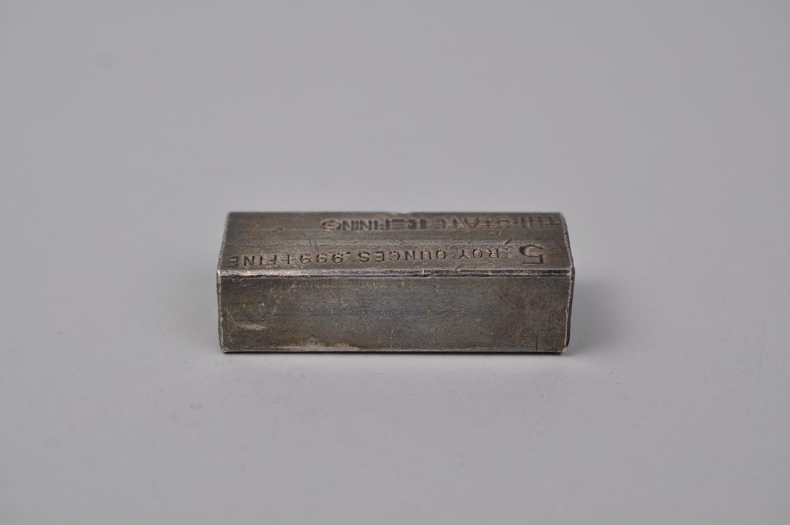 5 ozt Tri-State Refining .999+ Fine Silver Bar, photo 6 of 9