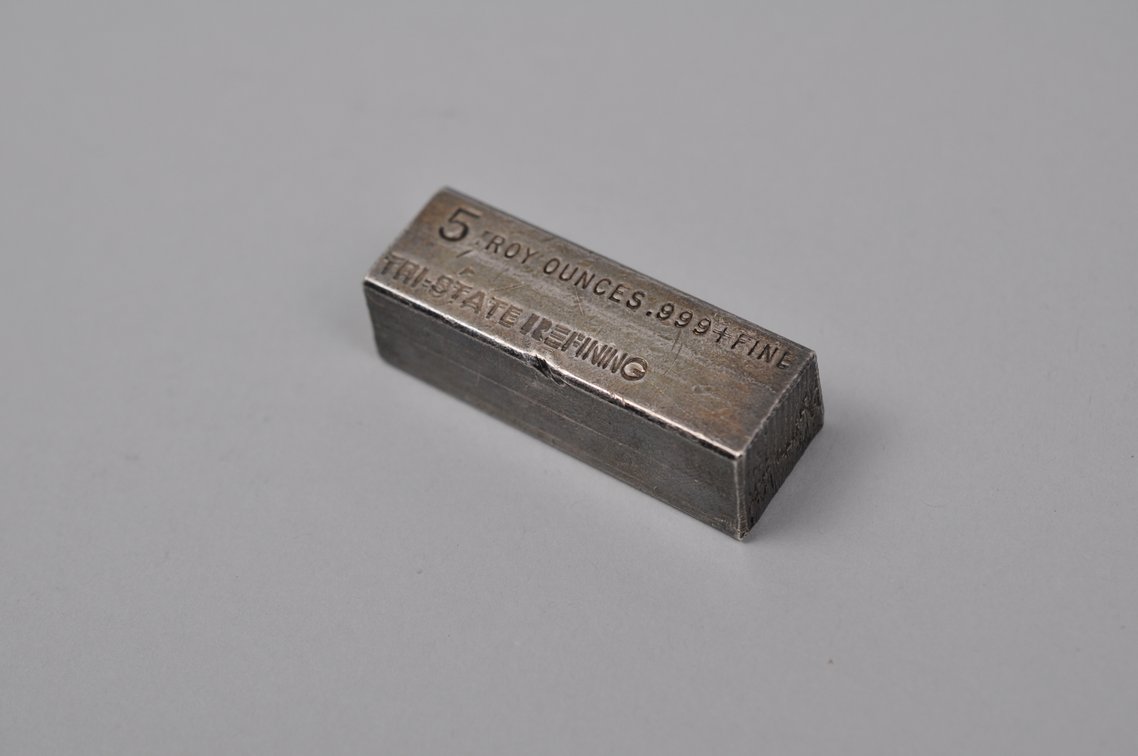 5 ozt Tri-State Refining .999+ Fine Silver Bar, photo 8 of 9