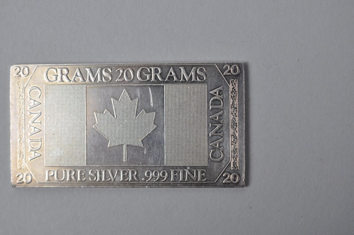 Two The Silver Mint 20 Gram Pure Silver .999 Silver Bars, photo 11 of 13