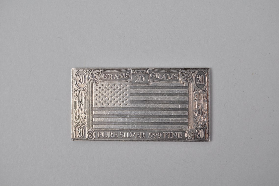 Two The Silver Mint 20 Gram Pure Silver .999 Silver Bars, photo 4 of 13