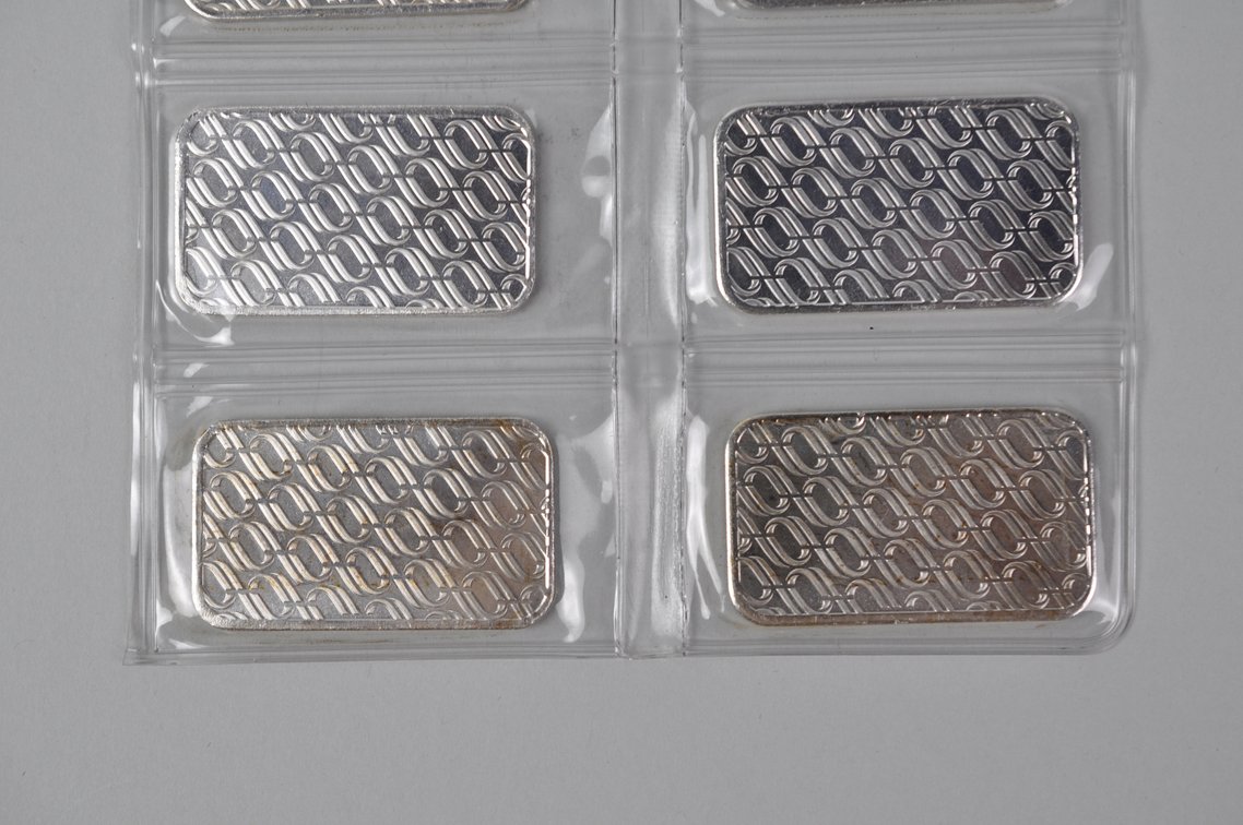 OPM Metals Ten 1 ozt. .999 Fine Silver Bars in Plastic, photo 13 of 15