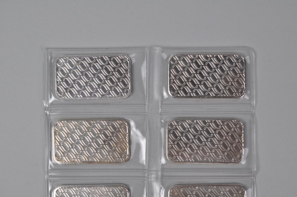 OPM Metals Ten 1 ozt. .999 Fine Silver Bars in Plastic, photo 11 of 15