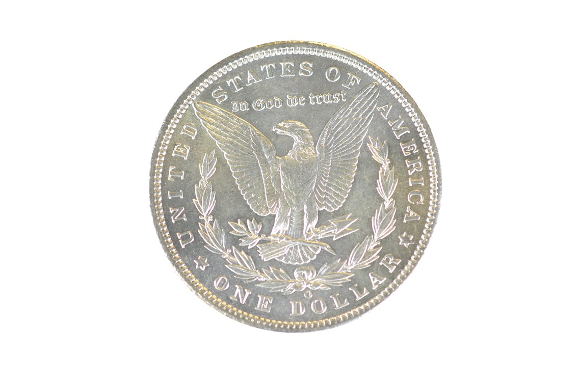1900 Morgan Silver Dollar New Orleans, photo 2 of 3