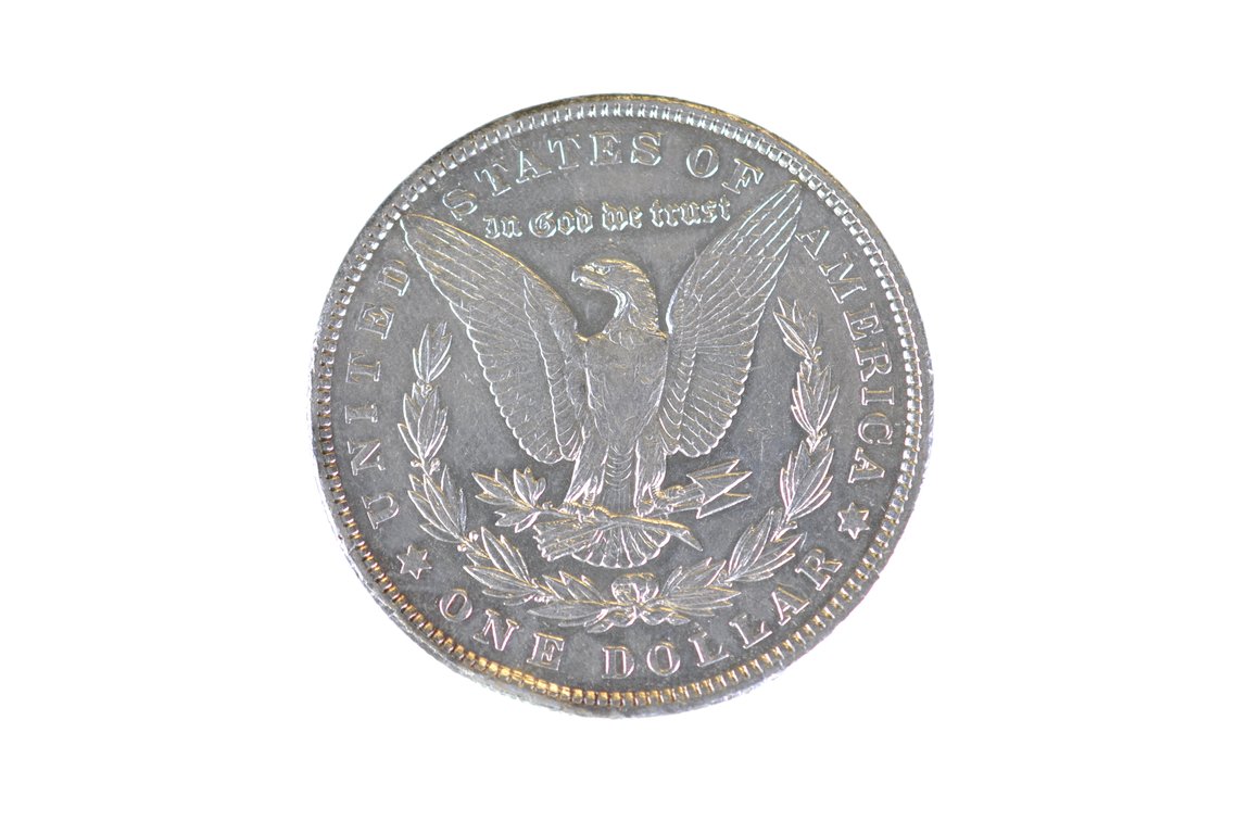 1901 Morgan Silver Dollar Philadelphia, photo 2 of 2