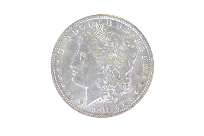 1901Morgan Silver Dollar New Orleans