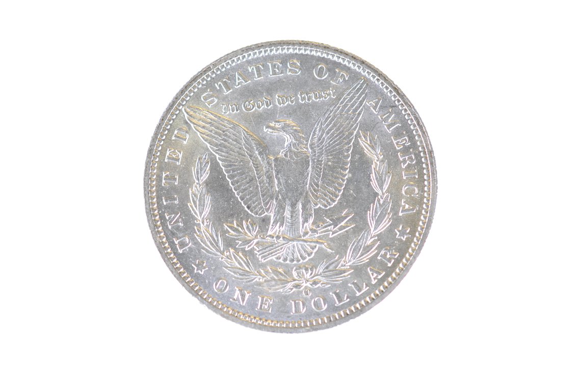 1901Morgan Silver Dollar New Orleans, photo 2 of 3