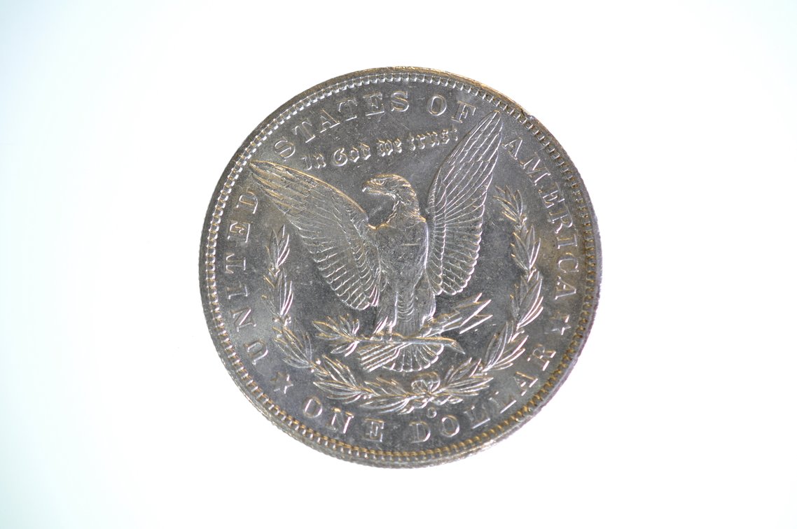 1904 Morgan Silver Dollar New Orleans, photo 2 of 2