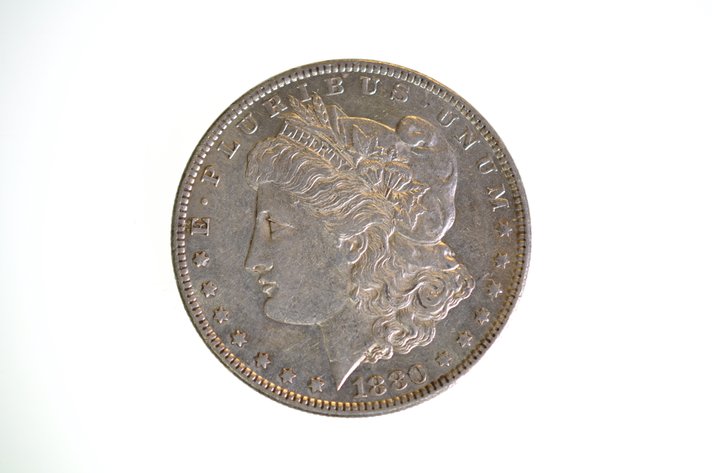 1880 Silver Morgan Dollar New Orleans