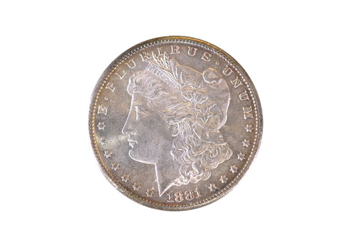 1881 Silver Morgan Dollar Philadelphia