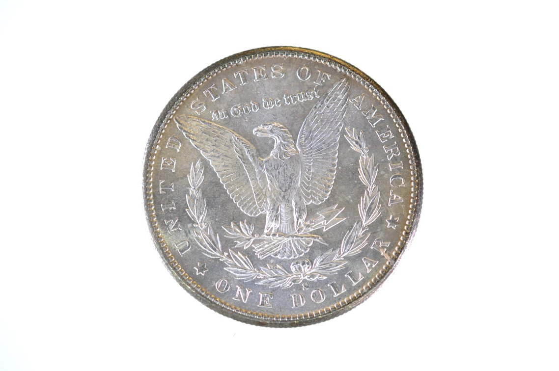1881 Silver Morgan Dollar Philadelphia, photo 3 of 3
