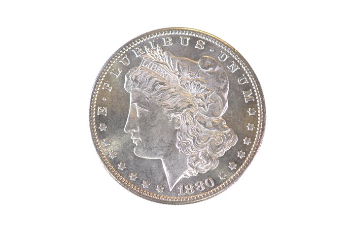 1880 Silver Morgan Dollar San Francisco