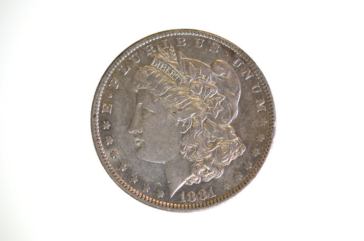 1881 Silver Morgan Dollar New Orleans