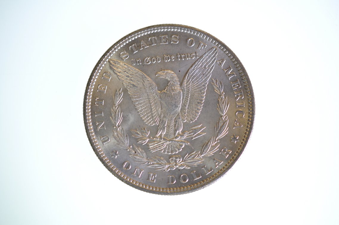 1882 Silver Morgan Dollar Philadelphia, photo 3 of 3