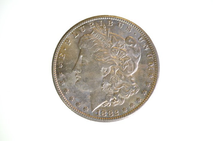 1882 Silver Morgan Dollar Carson City