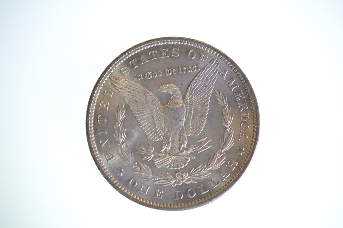 1882 Silver Morgan Dollar Philadelphia, photo 2 of 3