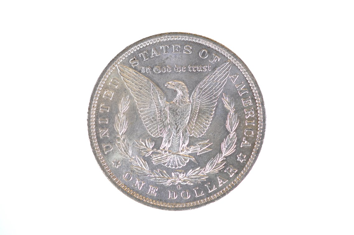 1883 Silver Morgan Dollar New Orleans, photo 2 of 2