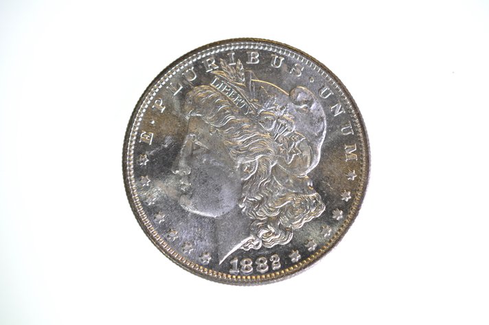 1882 Silver Moragn Dollar San Francisco