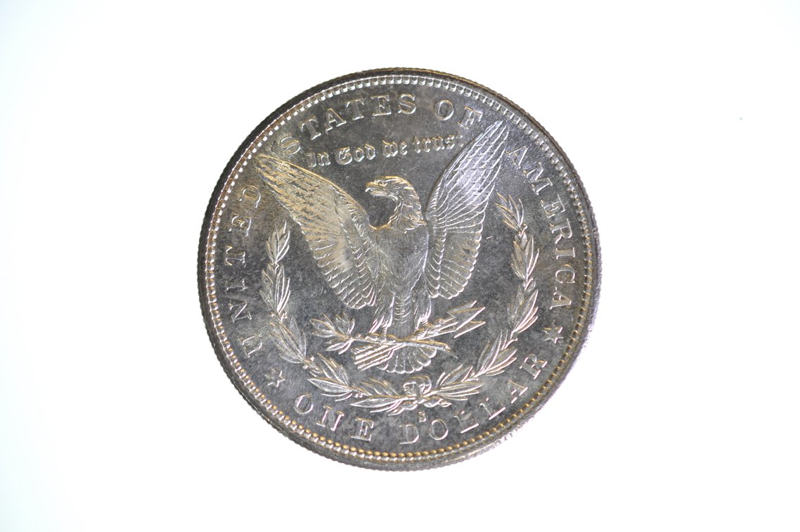 1882 Silver Moragn Dollar San Francisco, photo 2 of 2