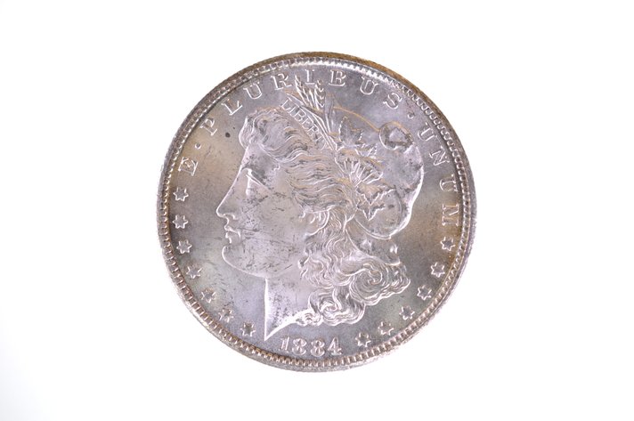 1884 Silver Morgan Dollar Carson City