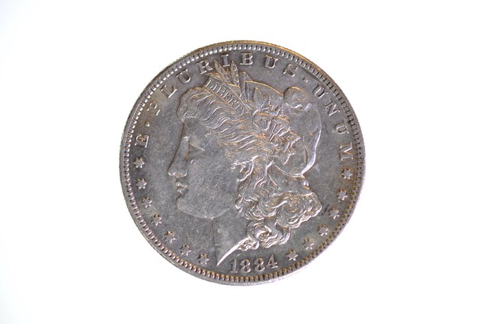 1884 SIlver Morgan Dollar San Francisco