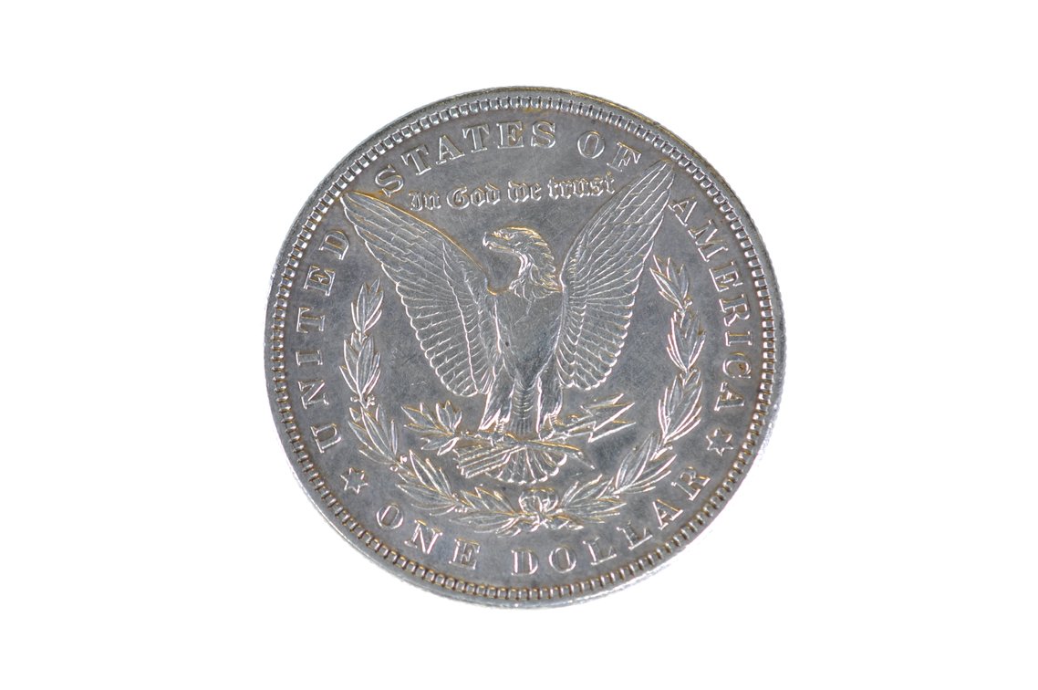 1884 Silver Morgan Dollar Philadelphia, photo 2 of 2