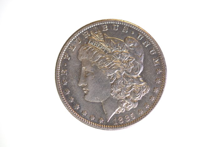 1885 Silver Morgan Dollar San Francisco