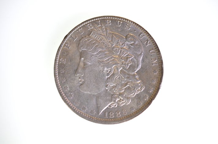 1886 Silver Morgan Dollar New Orleans