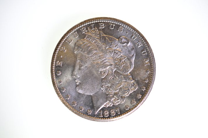 1887 Silver Morgan Dollar San Francisco