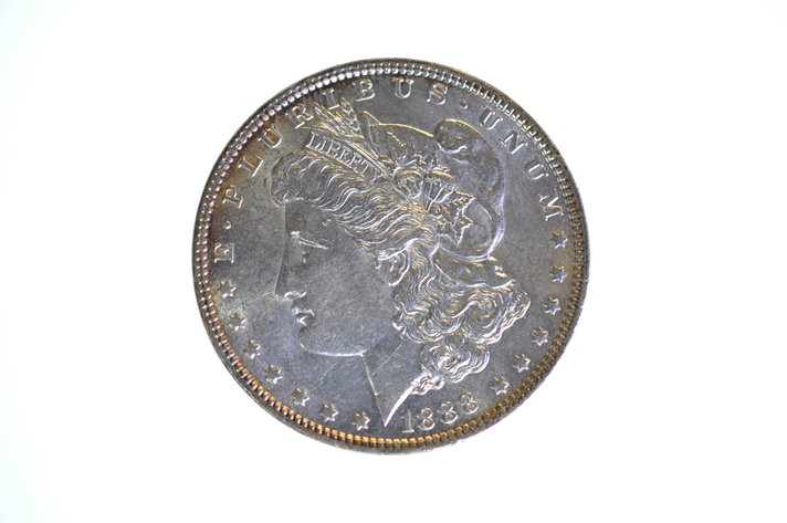 1888 Silver Morgan Dollar Philadelphia