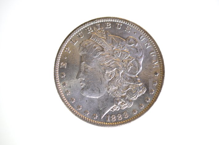 1888 Silver Morgan Dollar New Orleans