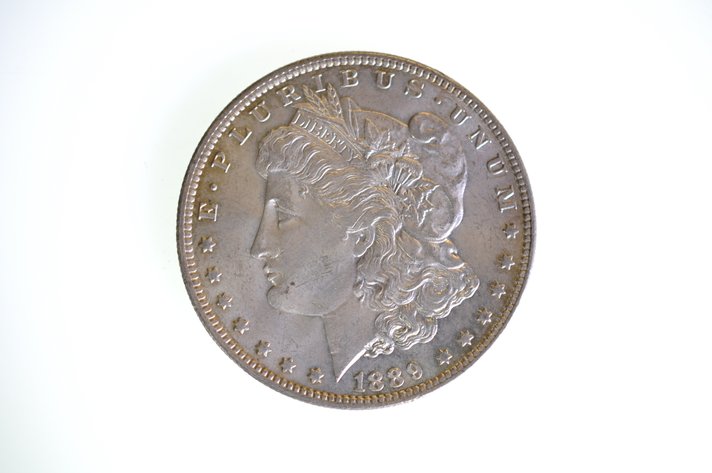 1889 Silver Morgan Dollar New Orleans
