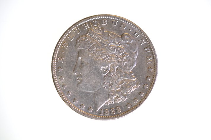 1888 Silver Morgan Dollar San Francisco