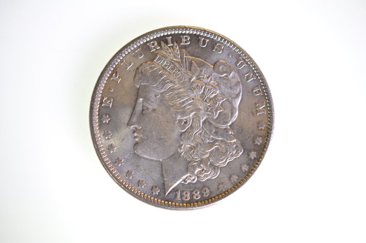 1889 Silver Morgan Dollar Philadelphia