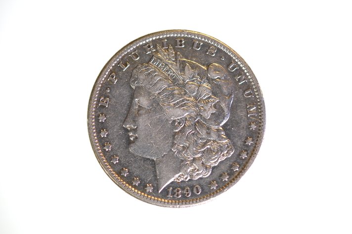 1890 Silver Morgan Dollar Carson City