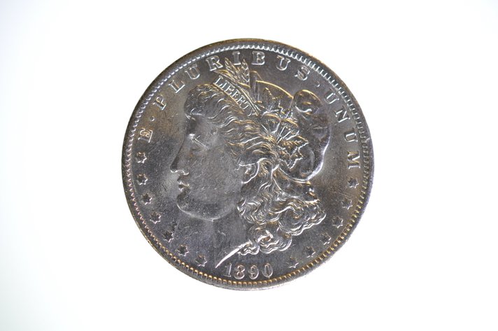 1890 Silver Morgan Dollar New Orleans