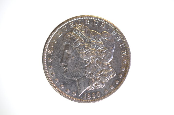 1890 Silver Morgan Dollar San Francisco