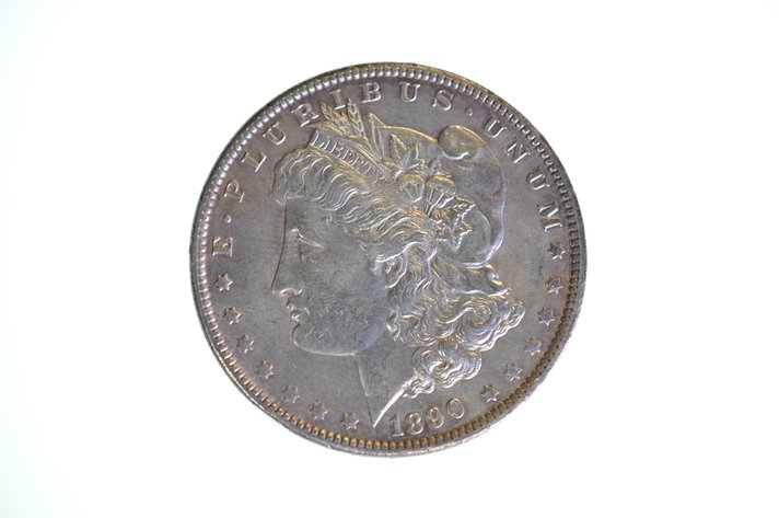 1890 Silver Morgan Dollar Philadelphia