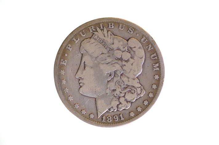 1891 Silver Morgan Dollar Carson City