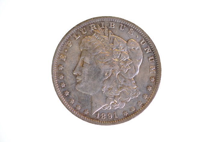 1891 Silver Morgan Dollar New Orleans
