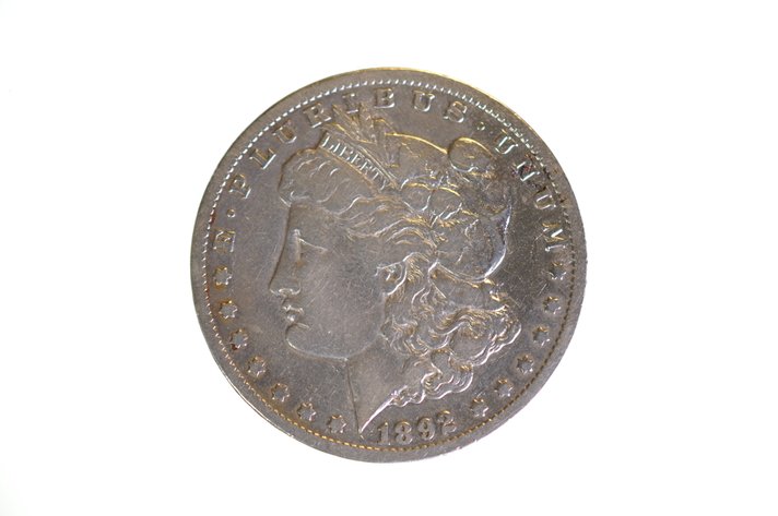 1892 Silver Morgan Dollar Carson City