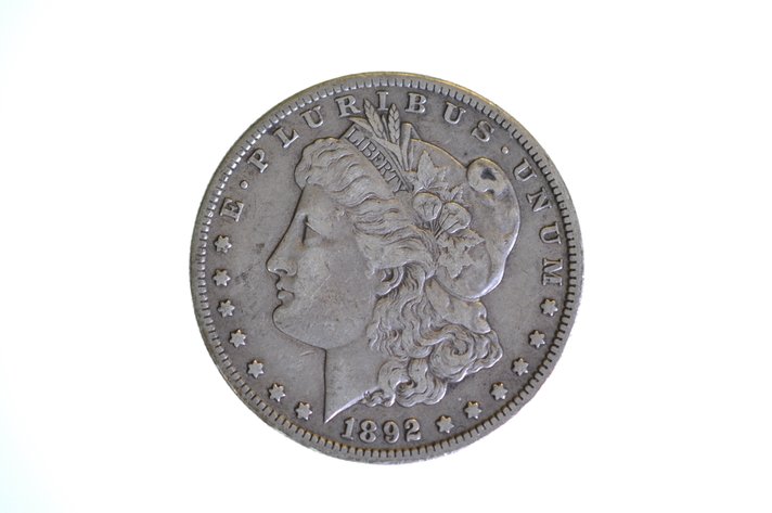 1892 Silver Morgan Dollar San Francisco