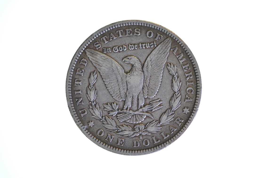1894 Morgan Silver Dollar San Francisco, photo 2 of 2