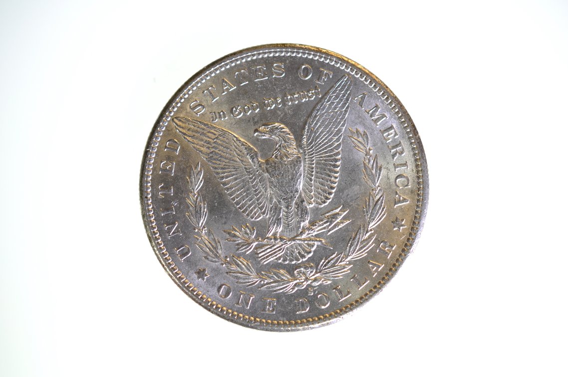 1897 Morgan Silver Dollar San Francisco, photo 2 of 2