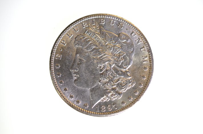 1897 Morgan Silver Dollar San Francisco