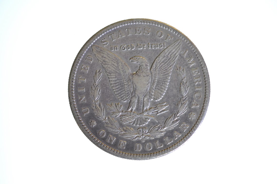 1898 Morgan Silver Dollar San Francisco, photo 2 of 2