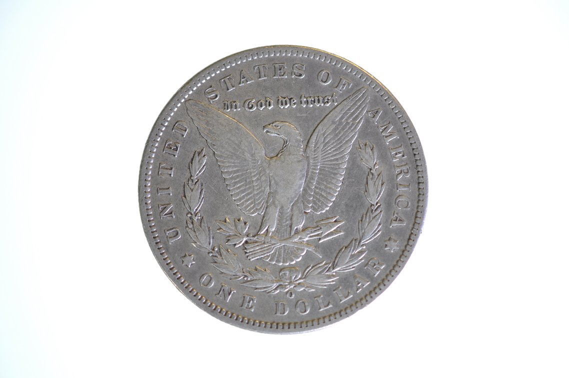 1899 Morgan Silver Dollar New Orleans, photo 2 of 2