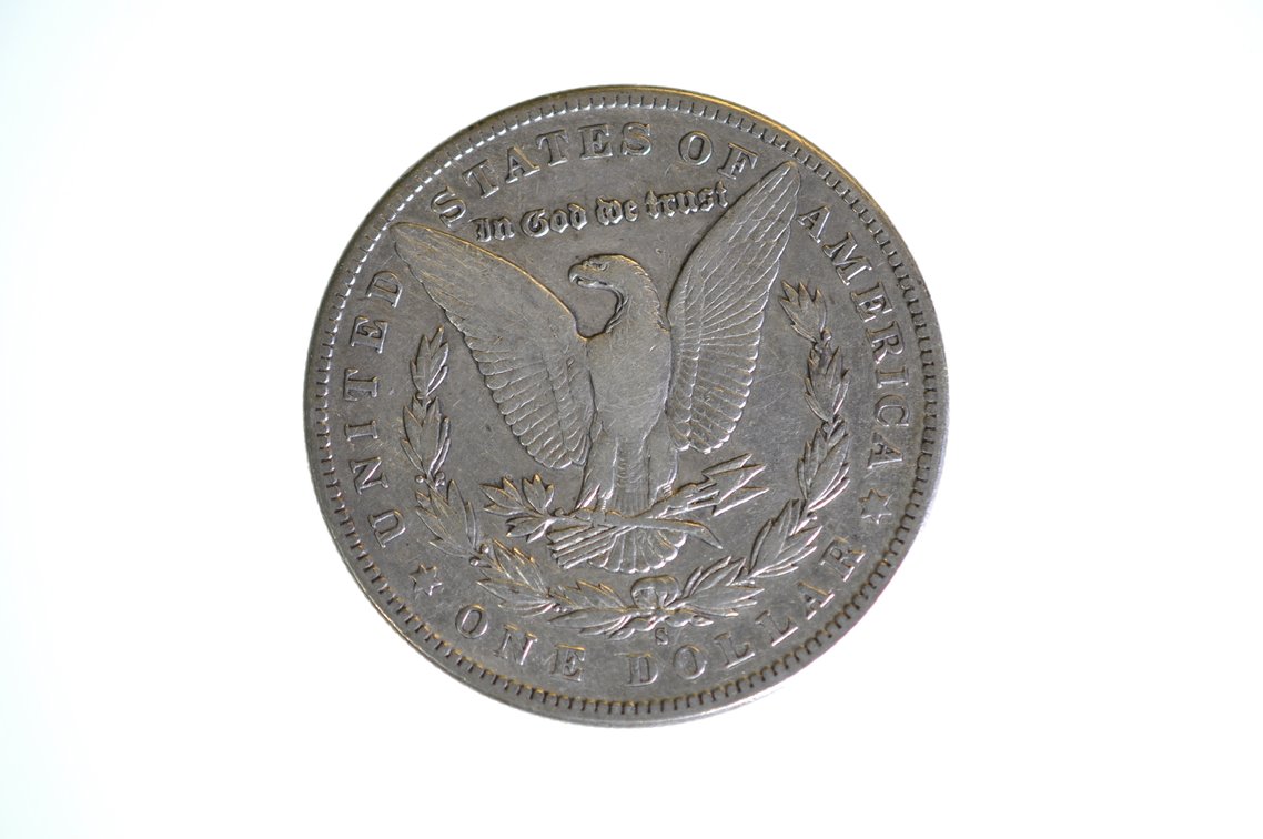 1899 Morgan Silver Dollar San Francisco, photo 2 of 2