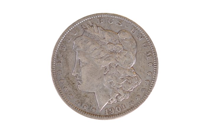 1901 Morgan Silver Dollar Philadelphia