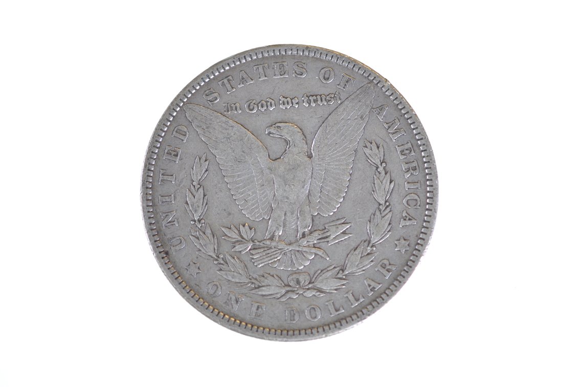 1901 Morgan Silver Dollar Philadelphia, photo 2 of 2