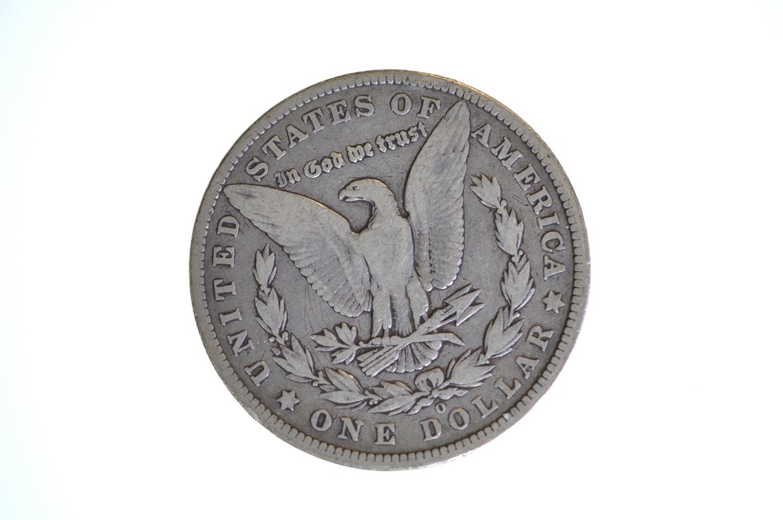 1901Morgan Silver Dollar New Orleans, photo 2 of 2